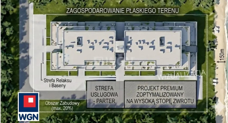 Działka na sprzedaż Rowy